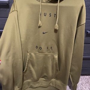 Nike green sweatshirt